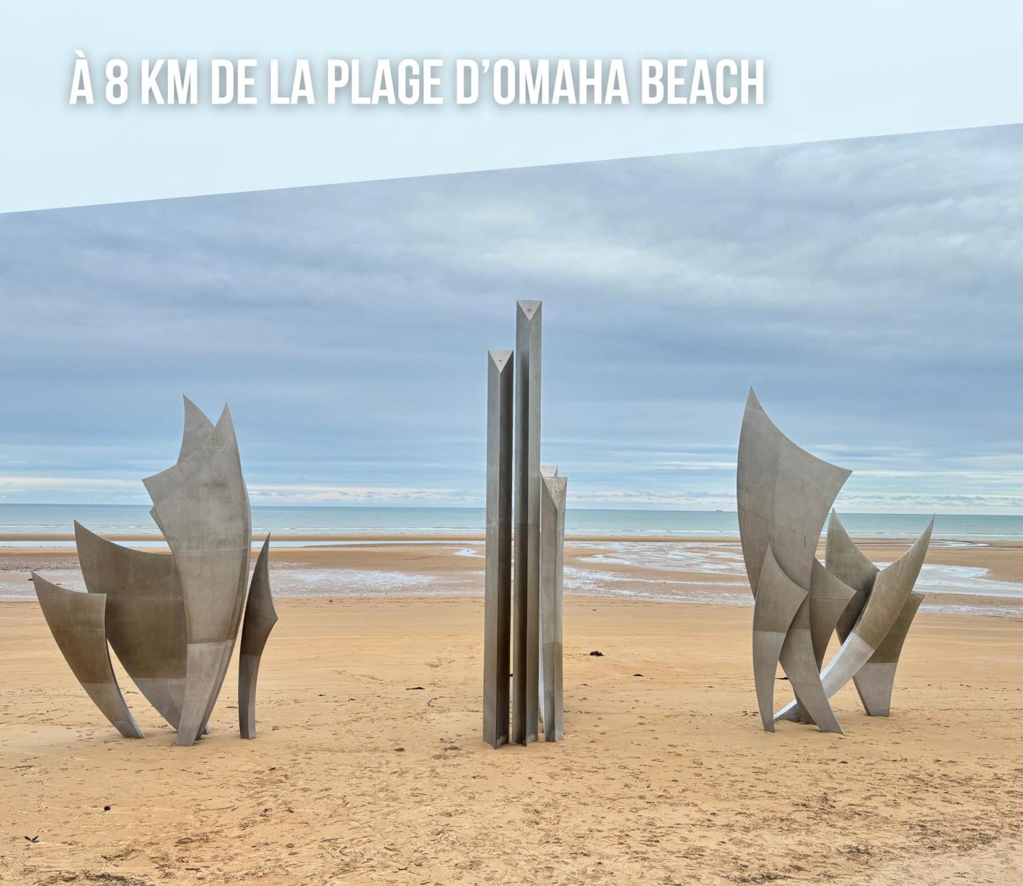 La Fromagerie Maison Lumineuse Et Spacieuse Beau Sejour 5 Ch Grand Jardin Clos 5Mn A Pied Commerces 10 Mn Plage Omaha Beach Proche Plages Du Debarquement Trevieres Buitenkant foto