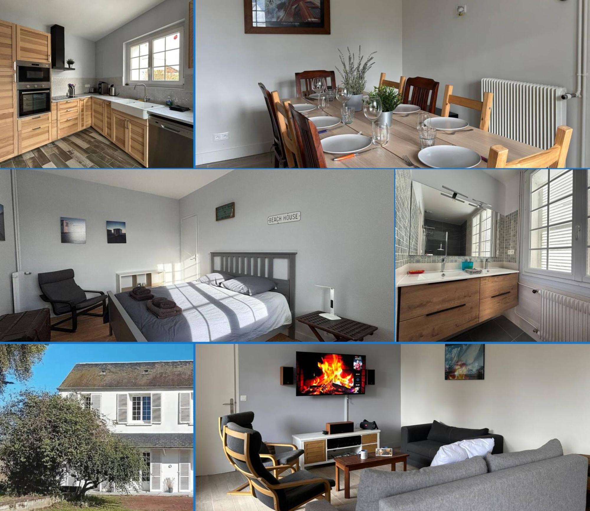 La Fromagerie Maison Lumineuse Et Spacieuse Beau Sejour 5 Ch Grand Jardin Clos 5Mn A Pied Commerces 10 Mn Plage Omaha Beach Proche Plages Du Debarquement Trevieres Buitenkant foto